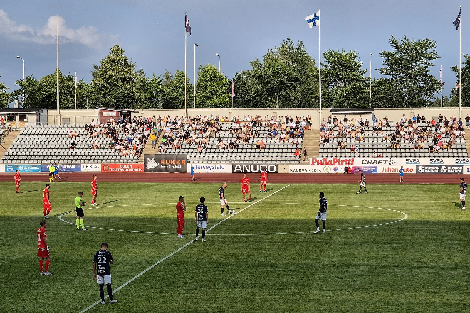 AC Oulu ja FF Jaro pelaavat Oulussa