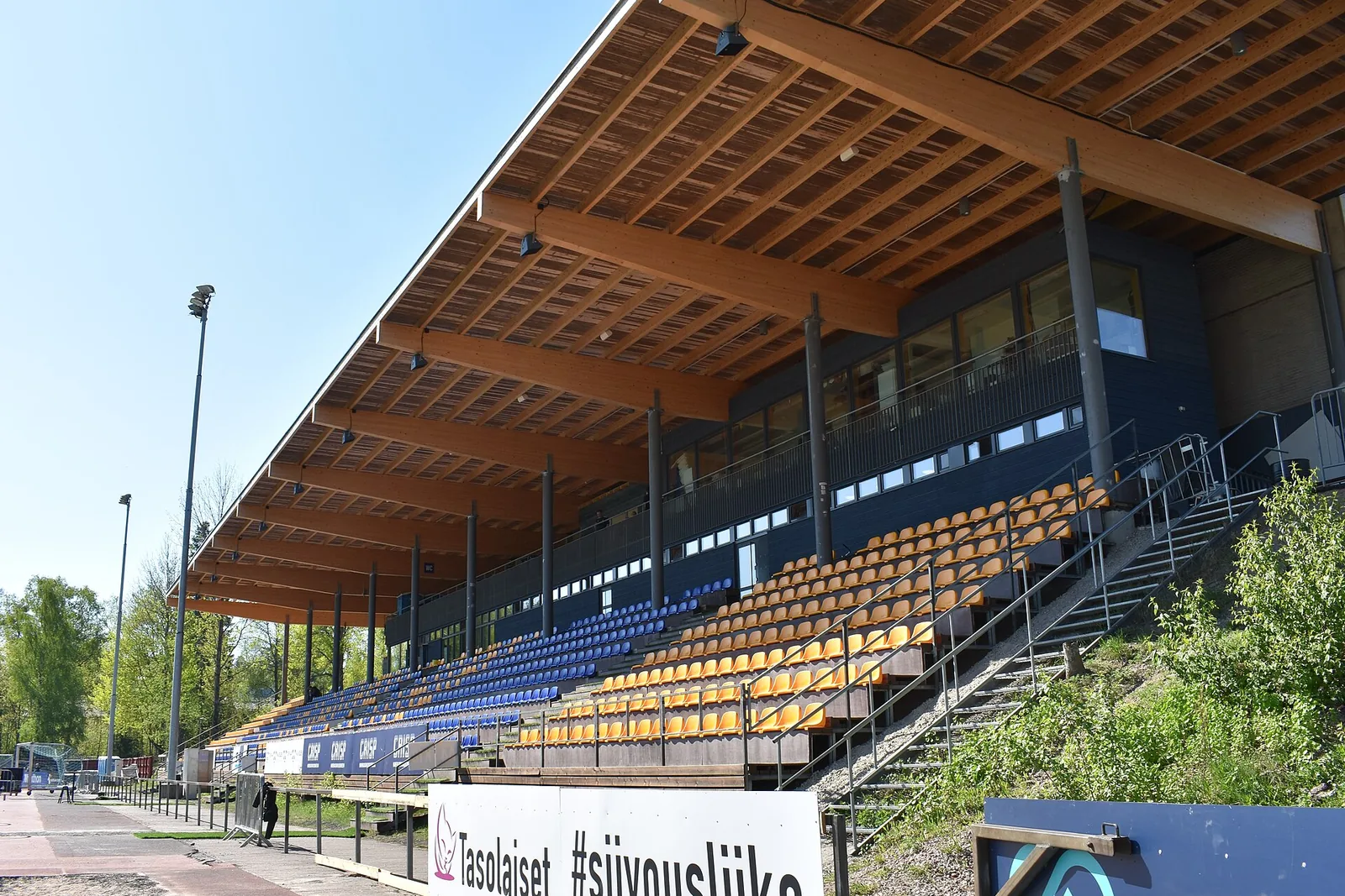 Oulunkylän stadion Helsingissä